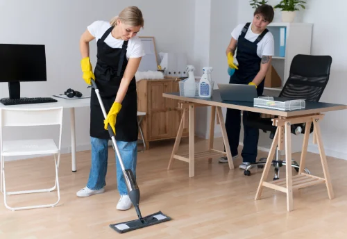 Nettoyage de bureau professionnel à Santeuil